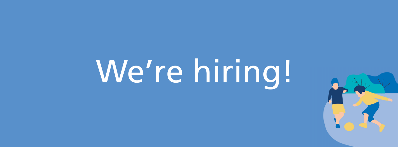 we're hiring!